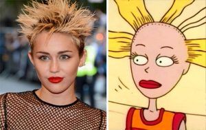 cartoon characters and their real life dopplegangers