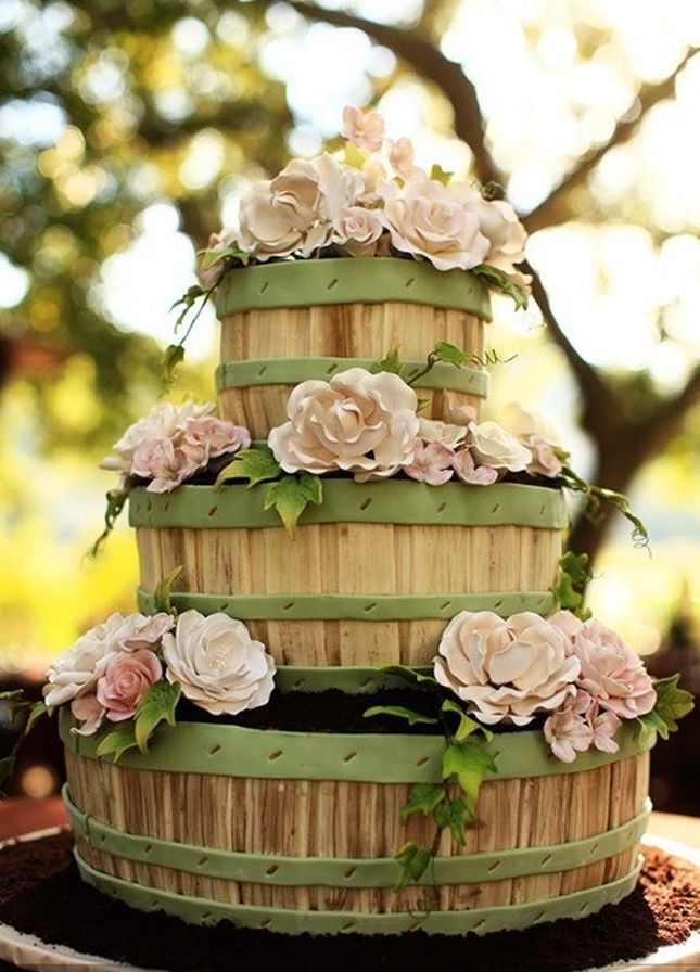 barrel cake