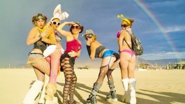 Burning Man girls