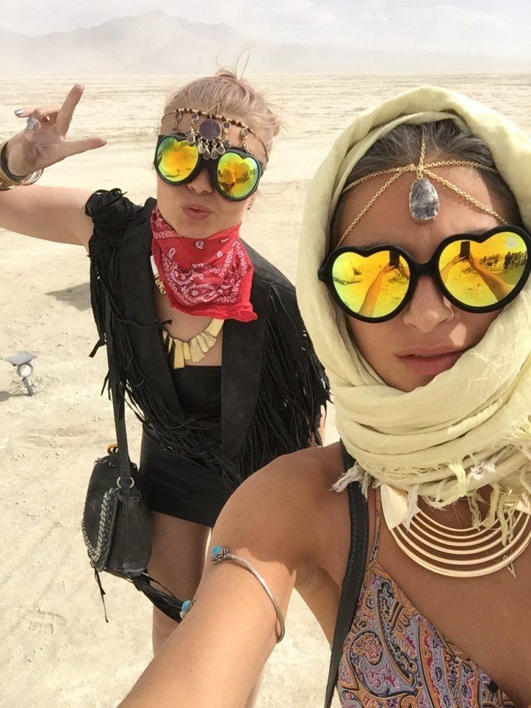 Burning Man glasses