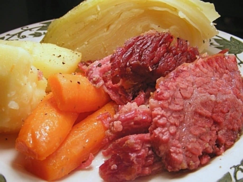 Corn beef and cabbage