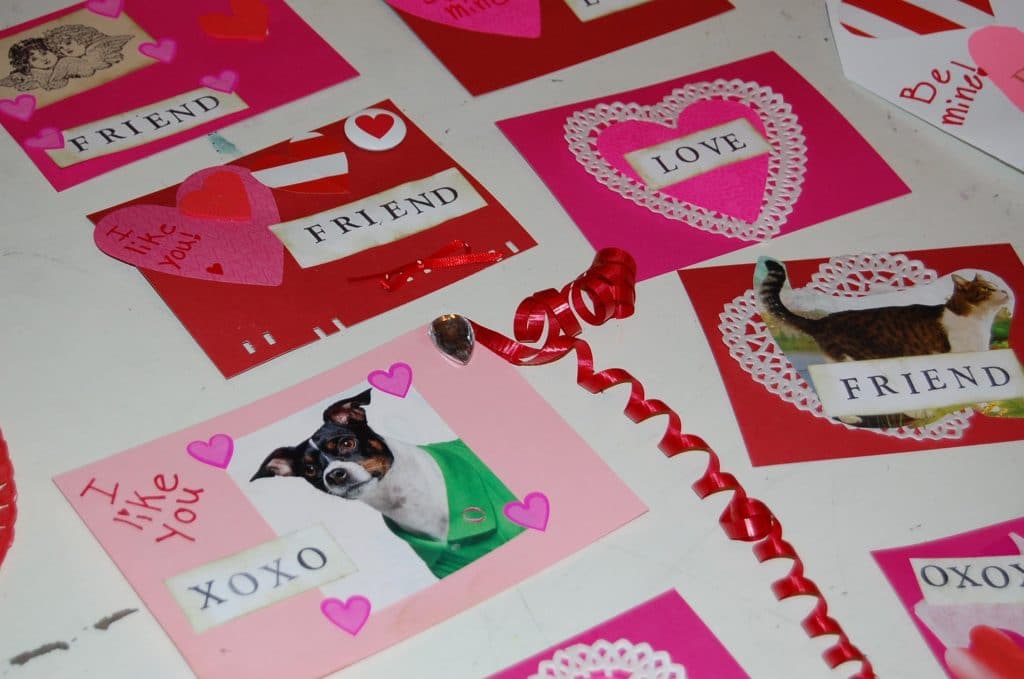 Kids Valentine cards