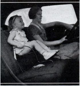 old fashioned car seat