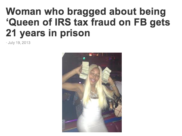 tax fraud queen