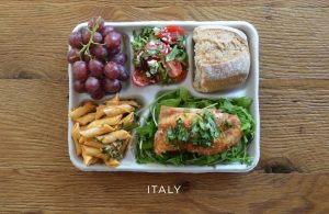 italy school lunch